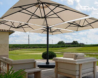 Garden parasols