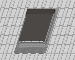 Tenda per finestra da tetto FAKRO AMZ 090 RAL 7022