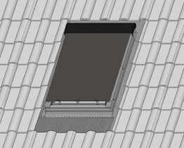 Tenda da sole FAKRO per finestra da tetto AMZ 090 RAL 9005