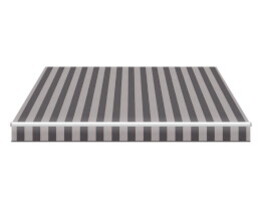 Tenda da sole a strisce per patio