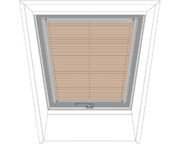 Finestra da tetto FAKRO Tenda plissettata APS 661 marrone