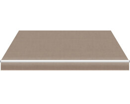 Tenda da sole per patio bianca