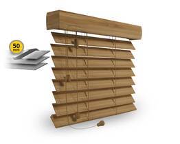 Tende a lamelle 50 mm ECO, con scala a corde