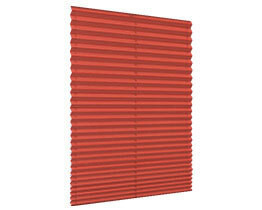 Perfect fit pleated blinds