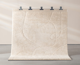 Tappeto Ardano color crema 160x230 cm
