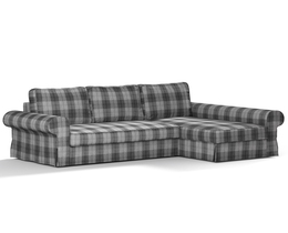 Divano letto Backabro con coprichaise longue