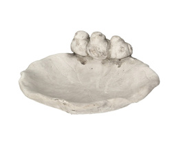 Fontana da giardino con tre uccelli, 22x10 cm