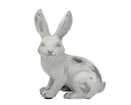 Statuetta Coniglio Seduto II 13x9x20cm