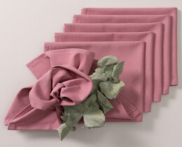 Set di 6 tovaglioli 42x42 133-62