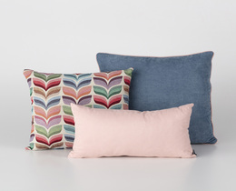 Set di cuscini per camera da letto Homely Folk multicolore
