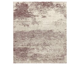 Tappeto Softness argento/bordeaux 120x170cm