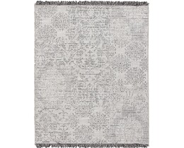 Tappeto in tweed grigio 120x170 cm