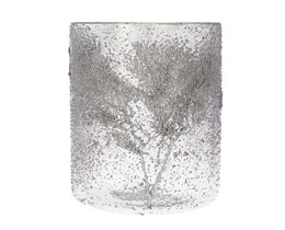 Portacandele Twig II ⌀20cm argento