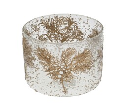 Portacandele Twig II ⌀15cm oro