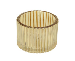 Portacandele Taglio 9cm sabbia