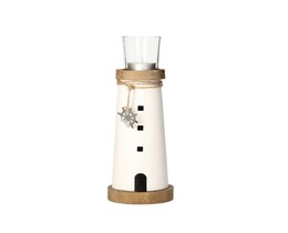 Portacandele Faro Stere 28cm
