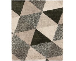 Tappeto beige royal/verde giungla 120x170 cm
