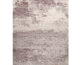 Tappeto Softness argento/bordeaux 200x290cm