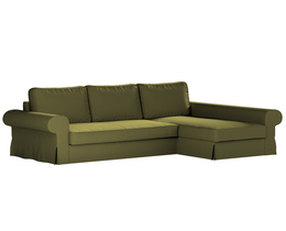 Divano letto Backabro con coprichaise longue