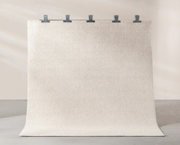 Tappeto Solaro lino grigio 160x230 cm