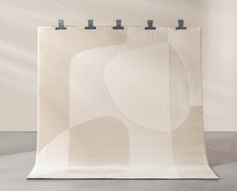 Tappeto Mirelo color crema/beige 160x230 cm