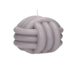 Candela Zoya 8 cm grigia