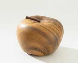 Decorazione Mela in legno e 12 cm