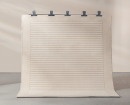 Tappeto Lunara color crema 160x230 cm