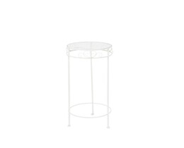 Supporto per piante margherite, 50 cm, bianco
