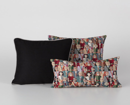 Set di cuscini per soggiorno Modern People