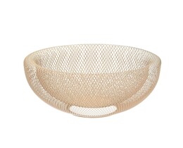 Ciotola in filo metallico ⌀30cm rosa