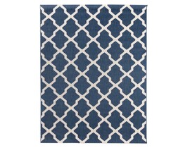 Tappeto Cottage blu/beige 160x230 cm