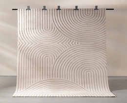 Tappeto Lavia beige 200x290 cm