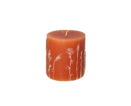 Candela Giulia 9cm arancione