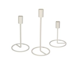 Set di portacandele Carrick da 3 pezzi