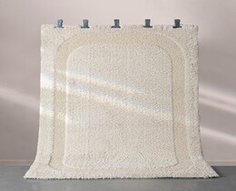 Tappeto Halo color crema 160x230 cm