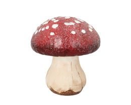 Decorazione a forma di fungo, 21 cm