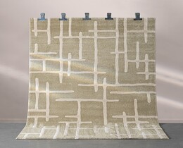 Tappeto Novira color oliva 160x230 cm