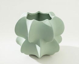 Vaso Petalo Verde 20x21 cm