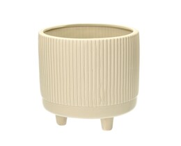 Coprivaso per vaso da fiori Tres 22cm beige