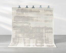 Tappeto astratto grigio, 160x230 cm