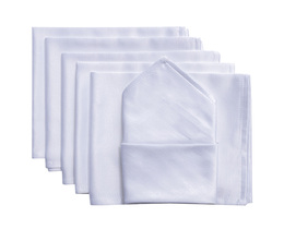 Set di 6 tovaglioli 42 x 42 cm Damasco 141-78