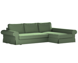 Divano letto Backabro con coprichaise longue