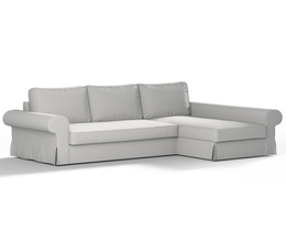 Divano letto Backabro con coprichaise longue