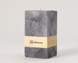 Candela profumata a forma di cubo di palma, colore nero