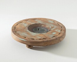 Podstawka per candela Fiamma Rustica 15 cm
