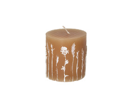 Candela Giulia 9 cm marrone chiaro