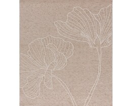 Tappeto in velluto beige/sabbia 120x170 cm