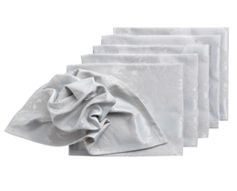 Set di 6 tovaglioli 42 x 42 cm Damasco 613-81