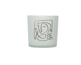 Portacandele Face II 13 cm